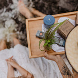 Hand-made Soy Wax Candle with Amber Scent