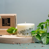 Hand-made Soy Wax Candle with Lemongrass Scent