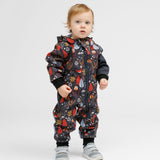 Softshell Onesie for Kids - FOREST