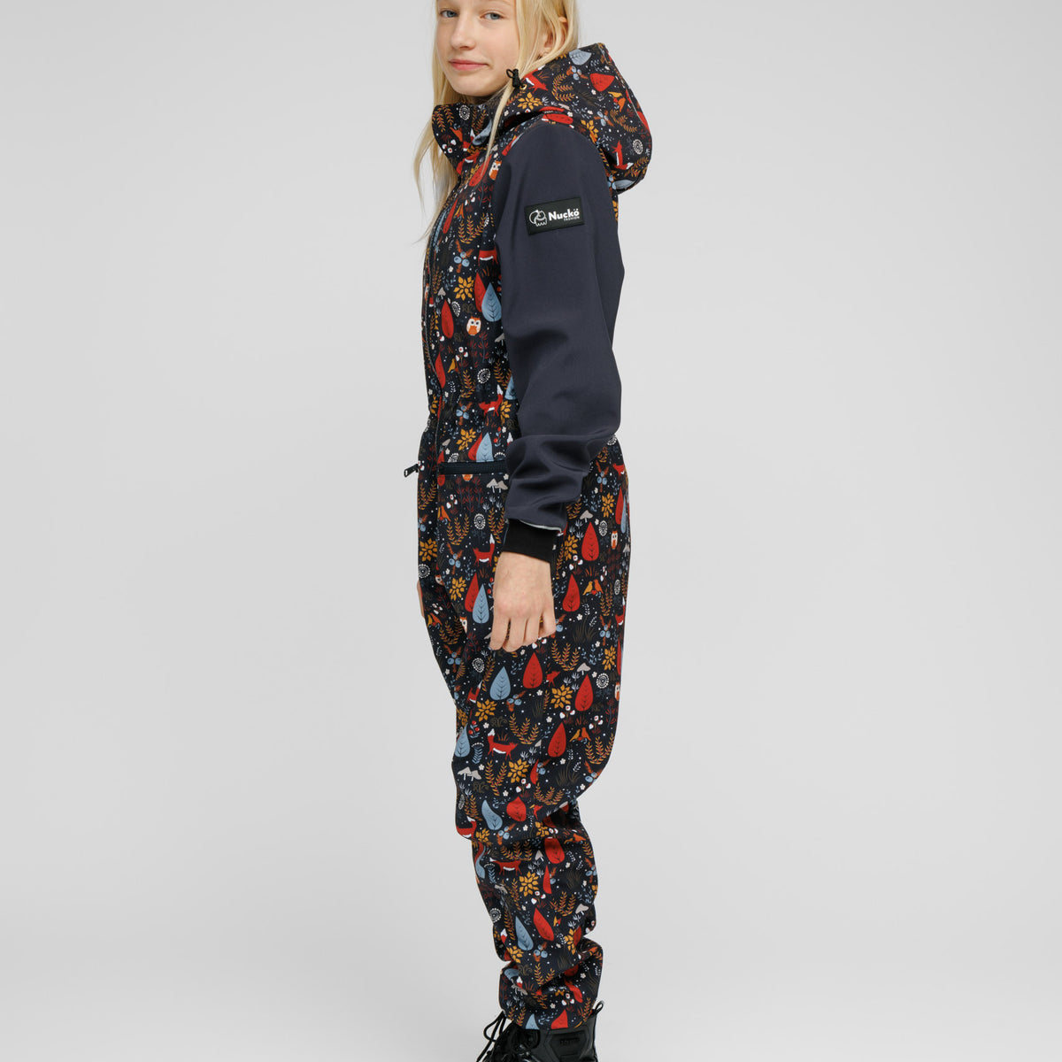 Softshell Onesie for Kids - FOREST