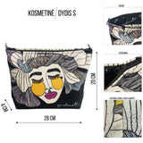 MAKEUP BAG / POUCH COLORFUL MOSAIC
