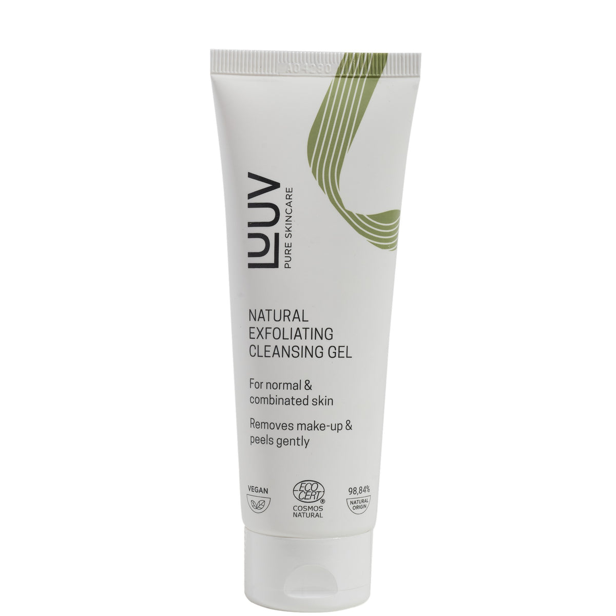 Natural Exfoliating Cleansing Gel with Bamboo, 75ml