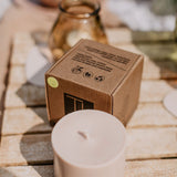 Hand-made Soy Wax Candle with Linden Flower & Honey Scent