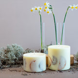 Hand-made Soy Wax Candle with Light Vanilla Scent