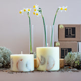 Hand-made Soy Wax Candle with Light Vanilla Scent