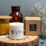 Hand-made Unscented Soy Wax Candle