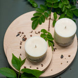 Hand-made Soy Wax Candle with Lemongrass Scent