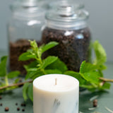 Hand-made Soy Wax Candle with Juniper Scent