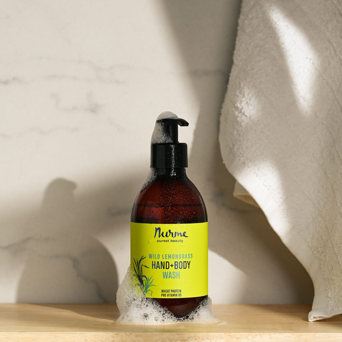 Natural Body Care Set "Wild Lemongrass"