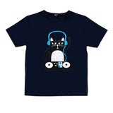 Kids DJ Cat T-Shirt