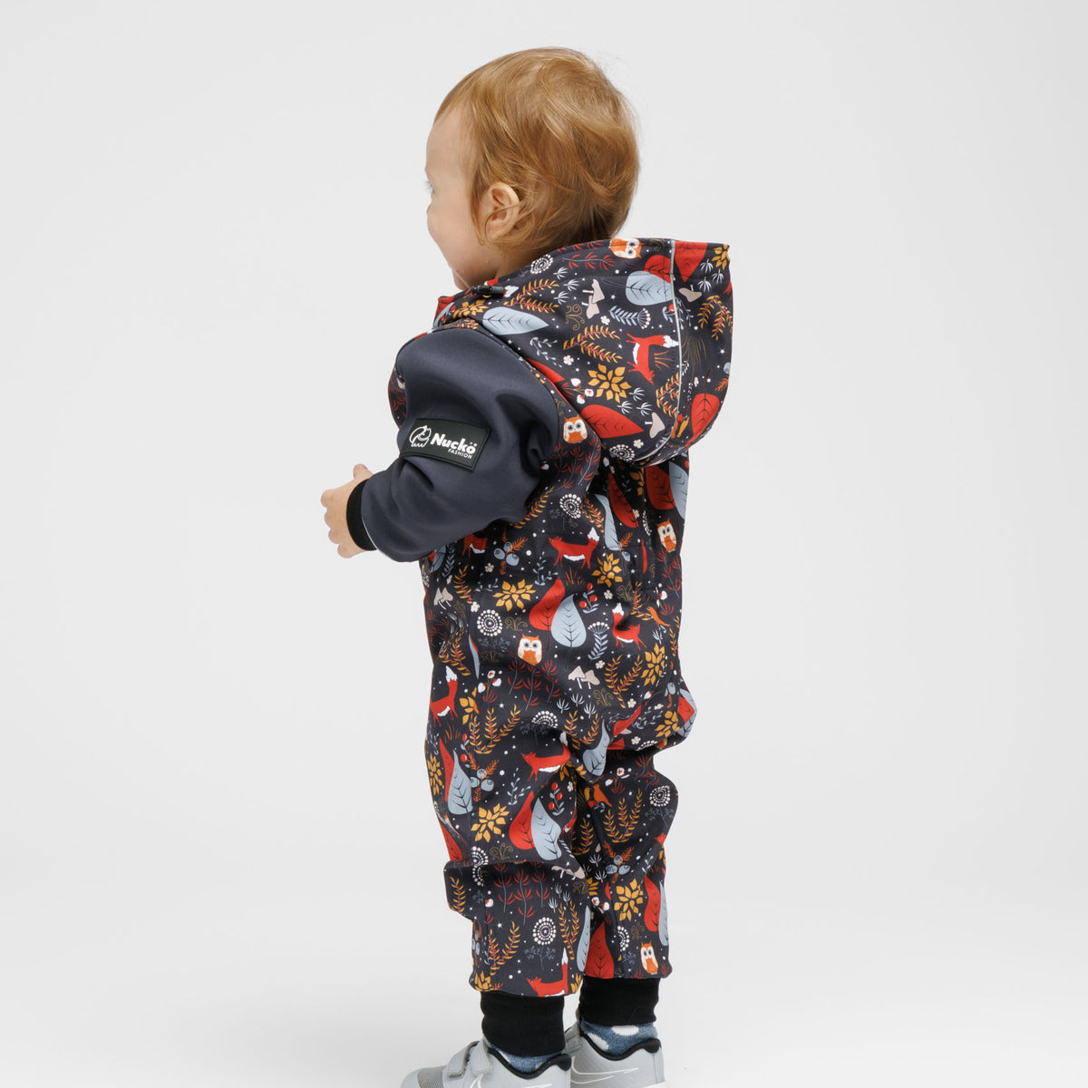 Softshell Onesie for Kids - FOREST