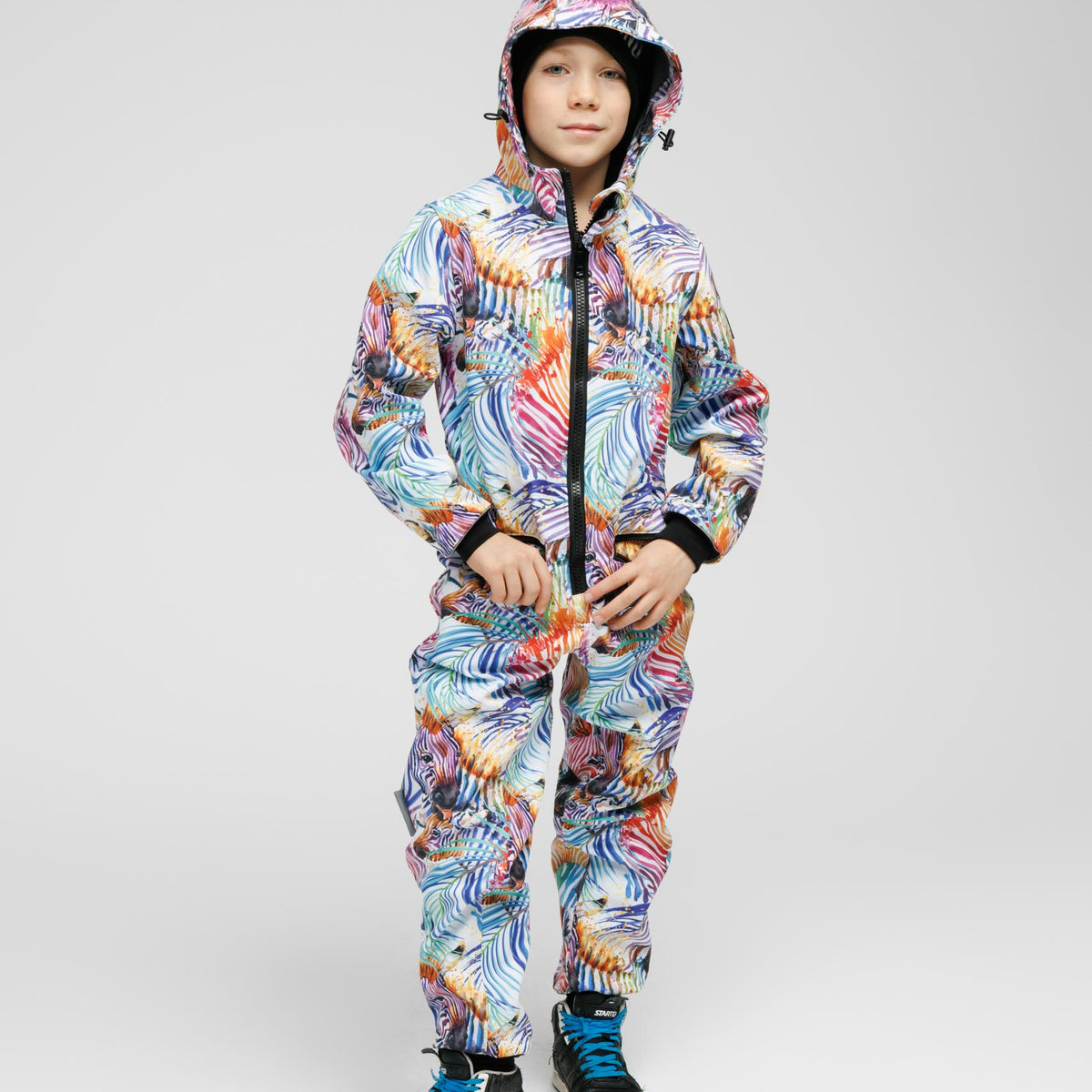 Softshell Onesie for Kids - RAINBOW