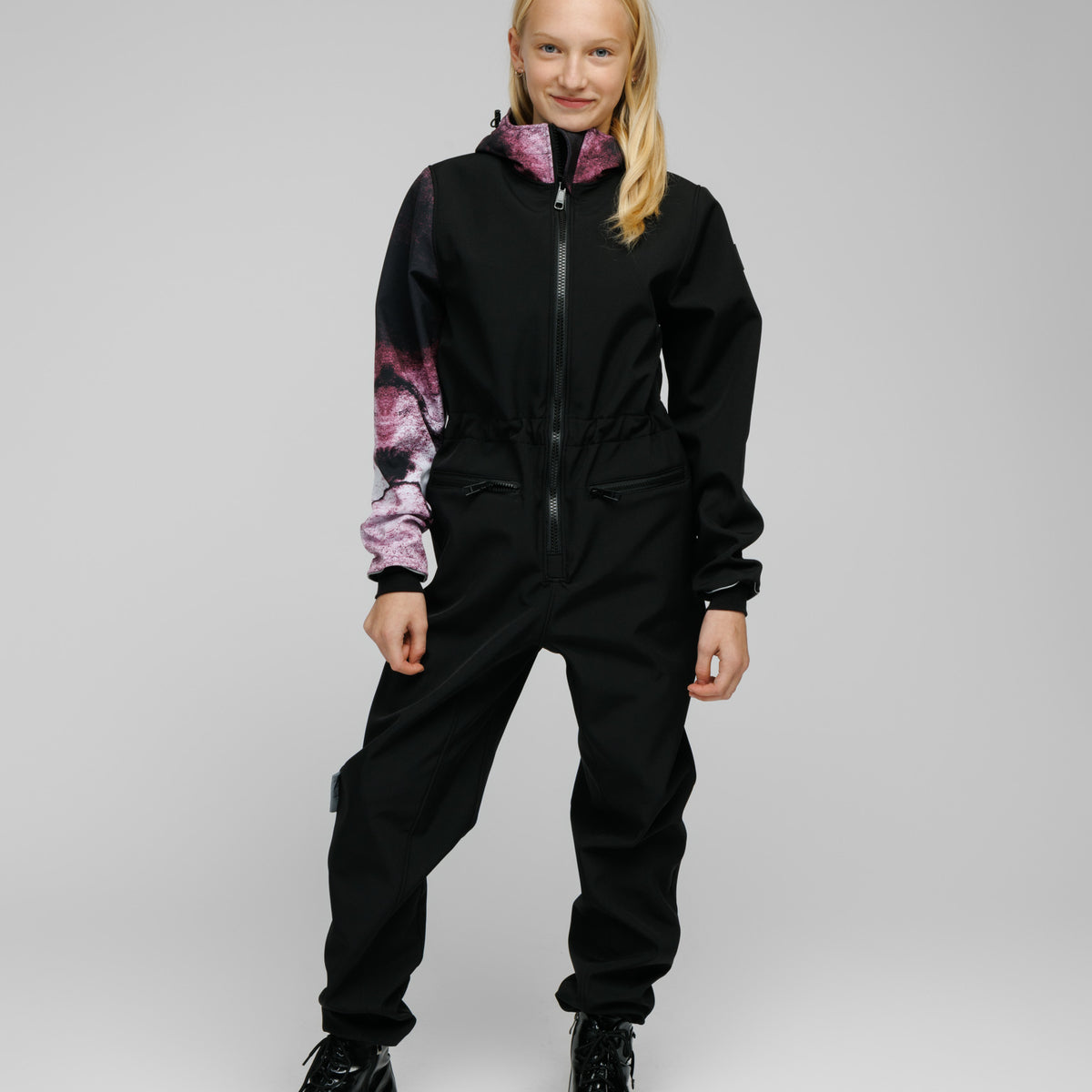 Softshell Onesie for Kids - THUNDER