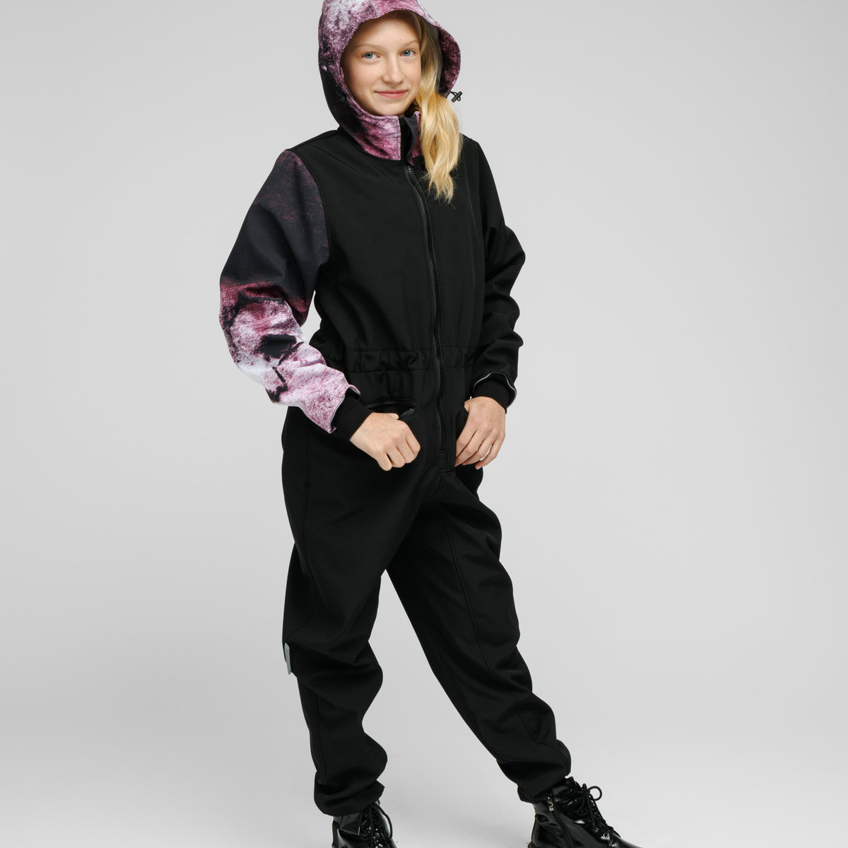 Softshell Onesie for Kids - THUNDER