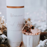 Powdered Powdered Candle in Glass - Gin+Tonic 160g