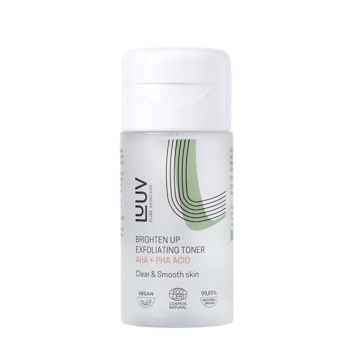 Exfoliating Face Toner with AHA + PHA Acid COSMOS, 120 ml