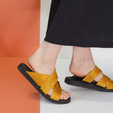 Helsinki Sandals for Her - Ocre