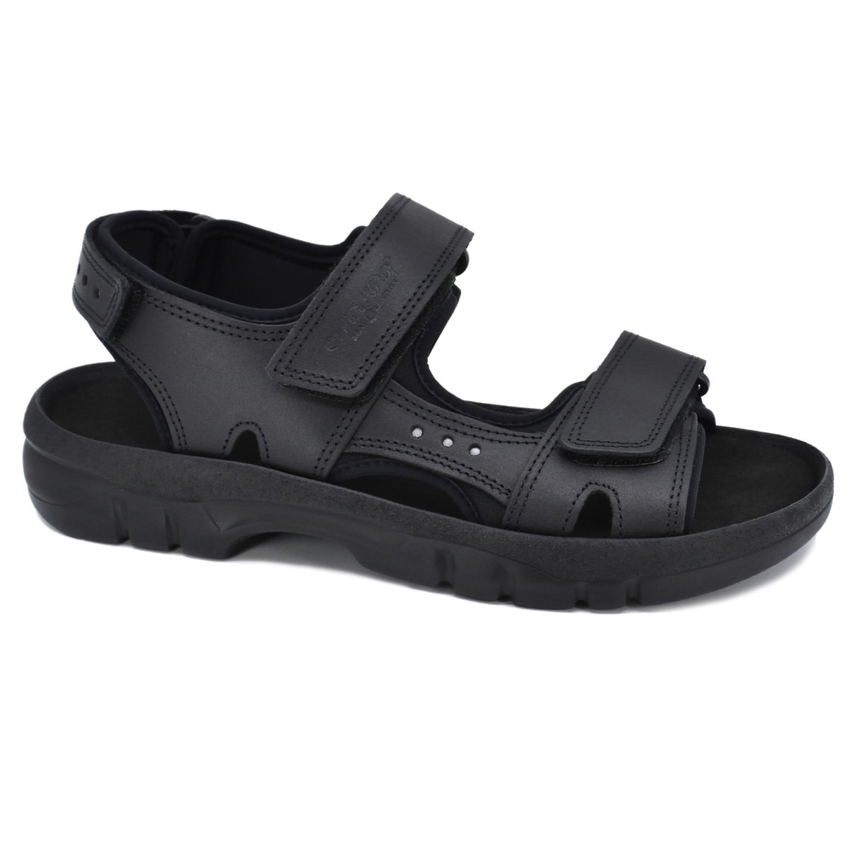 Lauri Leather Sandals - Black