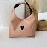 Moon Bag Heart - Cream