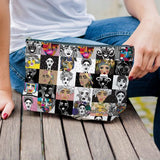 MAKEUP BAG / POUCH COLORFUL MOSAIC