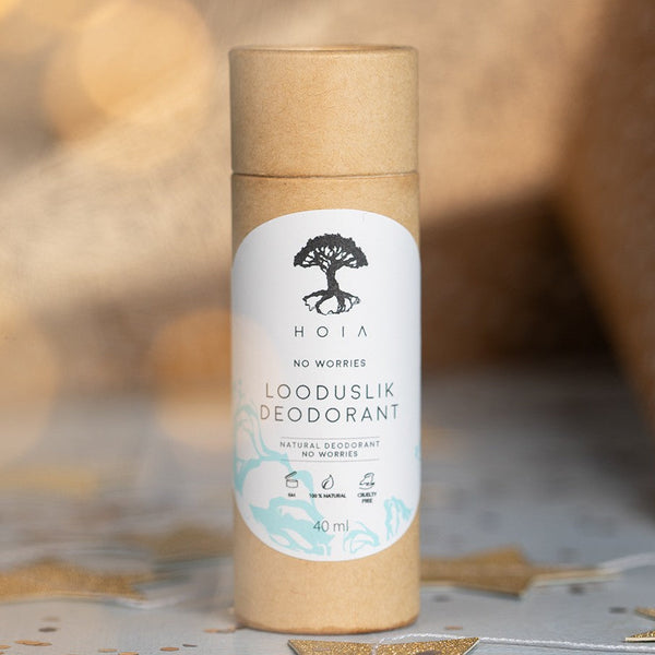 Natural Deodorant No Worries, 40ml