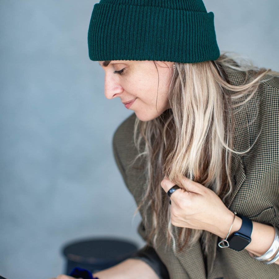 Ultra-Soft Beanie With A Giraffe Label
