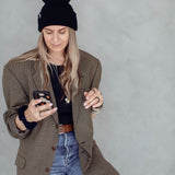 Ultra-Soft Beanie With A Giraffe Label